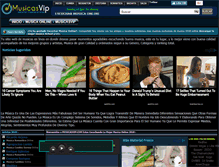 Tablet Screenshot of musicasvip.com